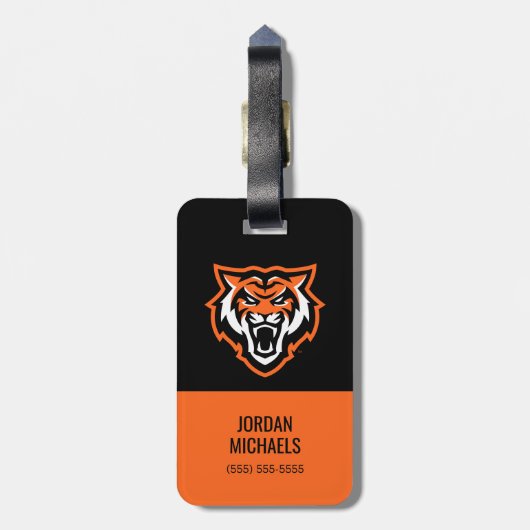 Idaho State University Bengaals Spirit Design Bagagelabel (Achterkant verticaal)