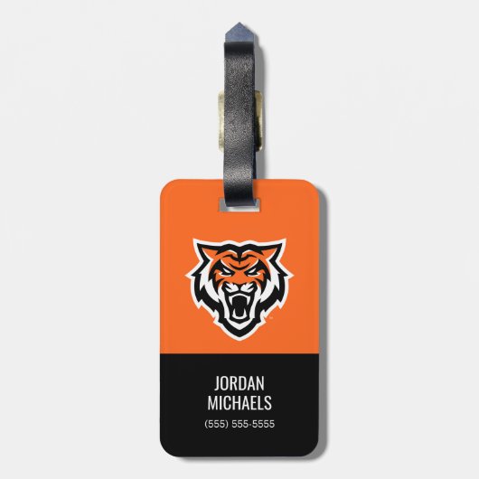Idaho State University Bengaals Spirit Design Bagagelabel (Achterkant verticaal)