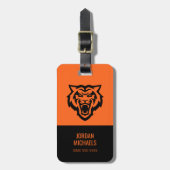 Idaho State University Bengaals Spirit Design Bagagelabel (Voorkant verticaal)