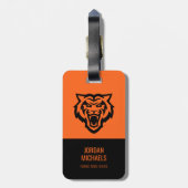 Idaho State University Bengaals Spirit Design Bagagelabel (Achterkant verticaal)