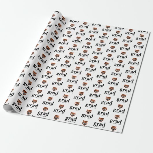 Idaho State University Bengaals Spirit Design Cadeaupapier (Uitgerold)