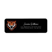 Idaho State University Bengaals Spirit Design Etiket (Voorkant)