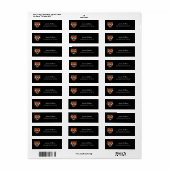 Idaho State University Bengaals Spirit Design Etiket (Full Sheet)