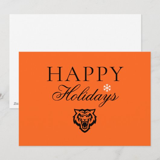 Idaho State University Bengaals Spirit Design Feestdagenkaart (Voorkant / Achterkant)