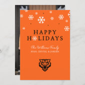 Idaho State University Bengaals Spirit Design Feestdagenkaart (Voorkant / Achterkant)