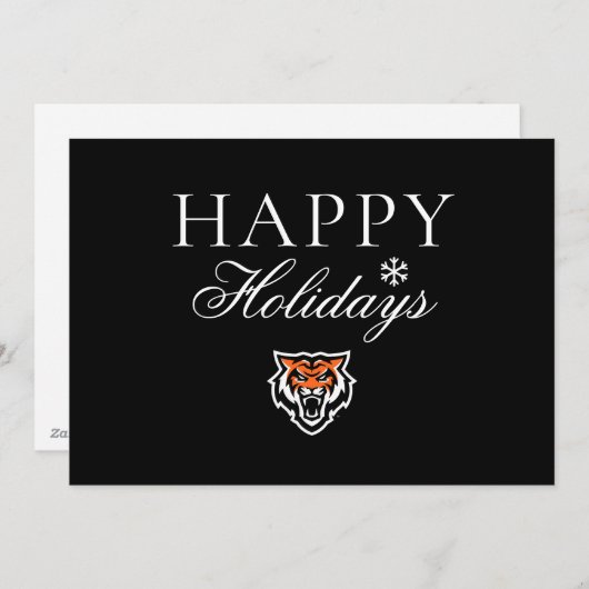 Idaho State University Bengaals Spirit Design Feestdagenkaart (Voorkant / Achterkant)