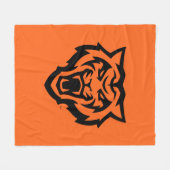 Idaho State University Bengaals Spirit Design Fleece Deken (Voorkant (Horizontaal))