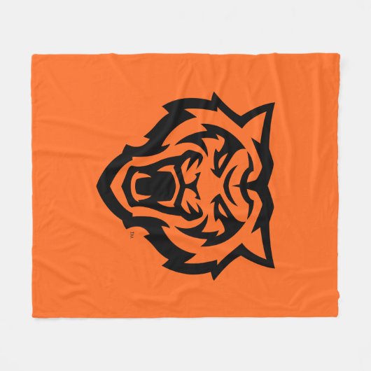 Idaho State University Bengaals Spirit Design Fleece Deken (Voorkant (Horizontaal))