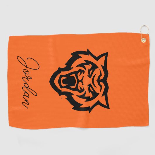 Idaho State University Bengaals Spirit Design Golfhanddoek (Horizontaal)