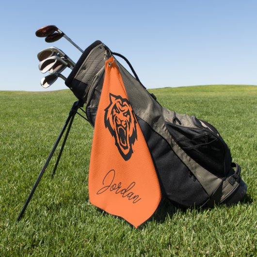 Idaho State University Bengaals Spirit Design Golfhanddoek (Groen)