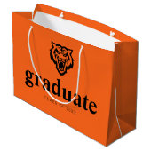 Idaho State University Bengaals Spirit Design Groot Cadeauzakje (Achterkant Gekanteld)