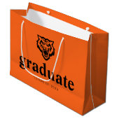 Idaho State University Bengaals Spirit Design Groot Cadeauzakje (Voorkant Gekanteld)