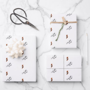 Idaho State University Bengaals Spirit Design Inpakpapier Vel