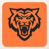 Idaho State University Bengaals Spirit Design Kartonnen Onderzetters (Voorkant)