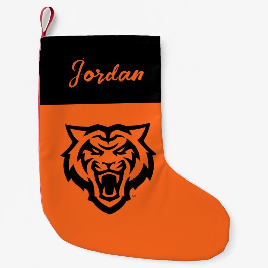 Idaho State University Bengaals Spirit Design Kleine Kerstsok (Voorkant)