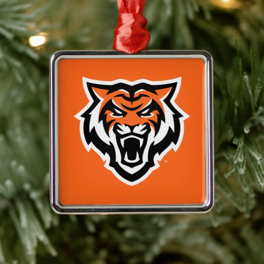 Idaho State University Bengaals Spirit Design Metalen Ornament (Boom)