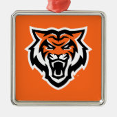 Idaho State University Bengaals Spirit Design Metalen Ornament (Voorkant)
