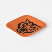 Idaho State University Bengaals Spirit Design Papieren Bordje (Gebogen)