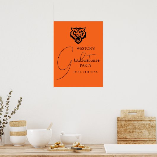 Idaho State University Bengaals Spirit Design Poster (Keuken)