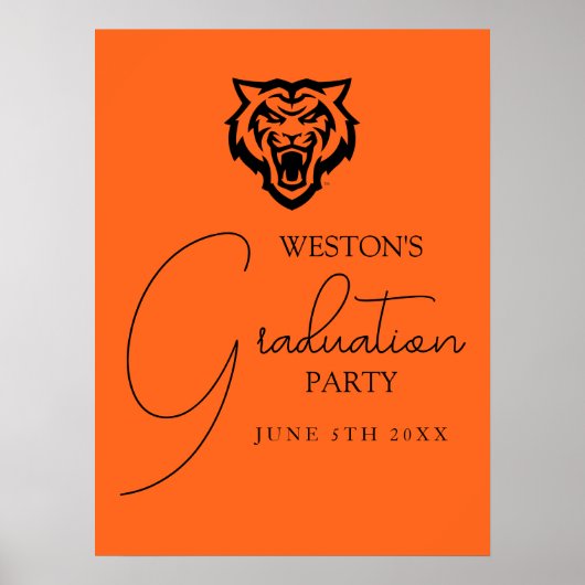 Idaho State University Bengaals Spirit Design Poster (Voorkant)