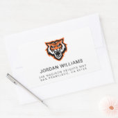 Idaho State University Bengaals Spirit Design Rechthoekige Sticker (Envelop)