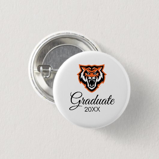 Idaho State University Bengaals Spirit Design Ronde Button 3,2 Cm (Voorkant /achterkant)