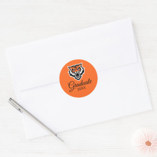Idaho State University Bengaals Spirit Design Ronde Sticker