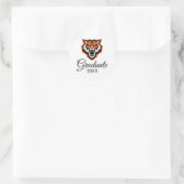 Idaho State University Bengaals Spirit Design Ronde Sticker (Tas)