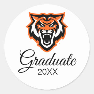 Idaho State University Bengaals Spirit Design Ronde Sticker