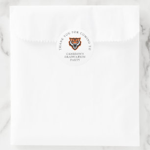 Idaho State University Bengaals Spirit Design Ronde Sticker