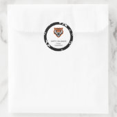 Idaho State University Bengaals Spirit Design Ronde Sticker (Tas)