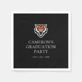 Idaho State University Bengaals Spirit Design Servet (Voorkant)