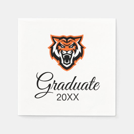 Idaho State University Bengaals Spirit Design Servet (Voorkant)