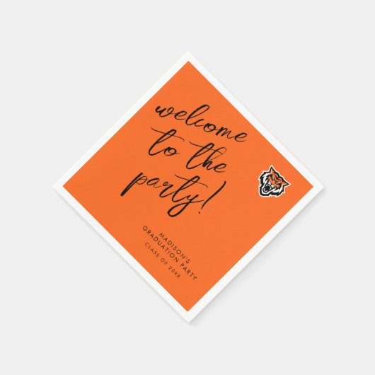 Idaho State University Bengaals Spirit Design Servet (Hoek)