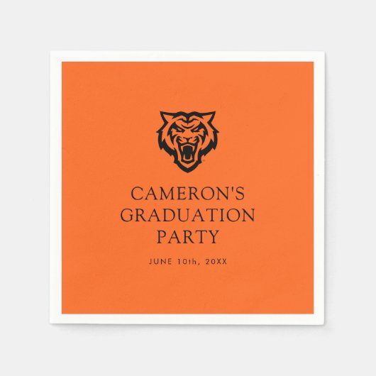 Idaho State University Bengaals Spirit Design Servet (Voorkant)