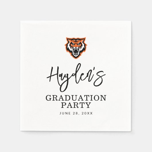 Idaho State University Bengaals Spirit Design Servet (Voorkant)