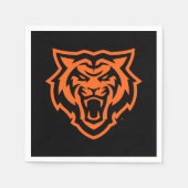 Idaho State University Bengaals Spirit Design Servet (Voorkant)