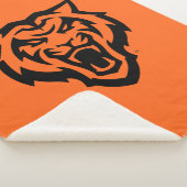 Idaho State University Bengaals Spirit Design Sherpa Deken (3/4)