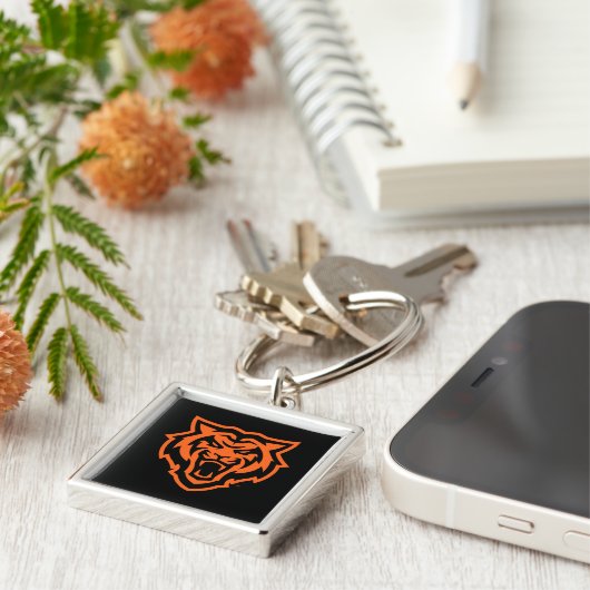 Idaho State University Bengaals Spirit Design Sleutelhanger (Zijkant)