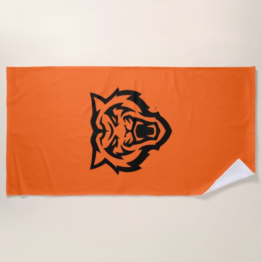 Idaho State University Bengaals Spirit Design Strandlaken (Voorkant)