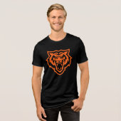 Idaho State University Bengaals Spirit Design Tri-Blend Shirt (Voorkant volledig)
