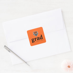 Idaho State University Bengaals Spirit Design Vierkante Sticker
