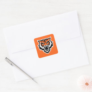 Idaho State University Bengaals Spirit Design Vierkante Sticker