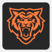 Idaho State University Bengaals Spirit Design Vierkante Sticker (Voorkant)