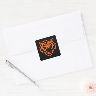 Idaho State University Bengaals Spirit Design Vierkante Sticker