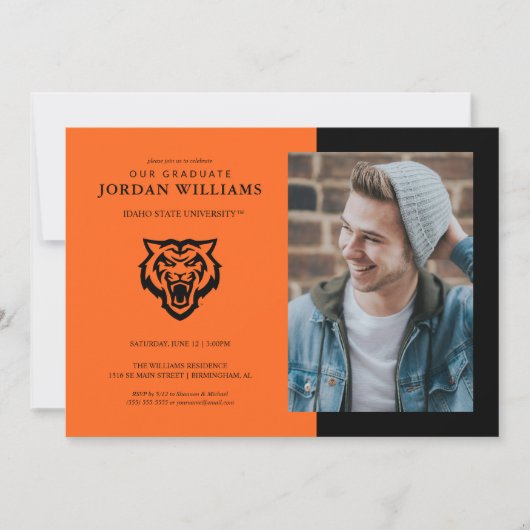 Idaho State University Bengals Spirit Design Aankondiging (Voorkant)
