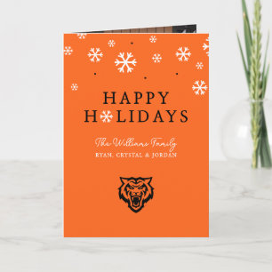 Idaho State University Bengals Spirit Design Feestdagen Kaart