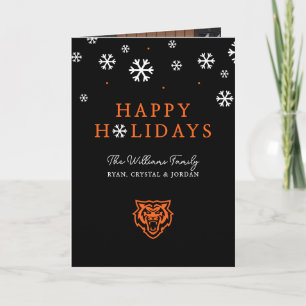 Idaho State University Bengals Spirit Design Feestdagen Kaart