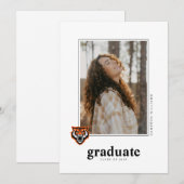 Idaho State University Bengals Spirit Ontwerp Aankondiging (Voorkant / Achterkant)