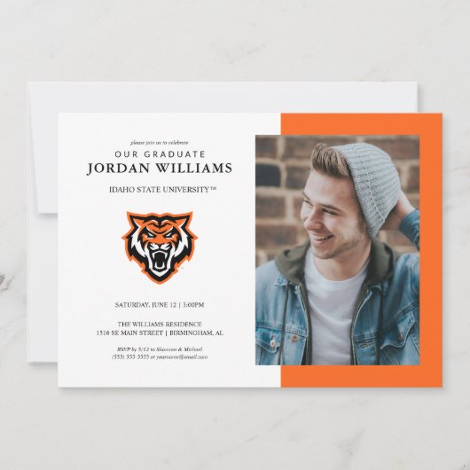 Idaho State University Bengals Spirit Ontwerp Aankondiging (Voorkant)